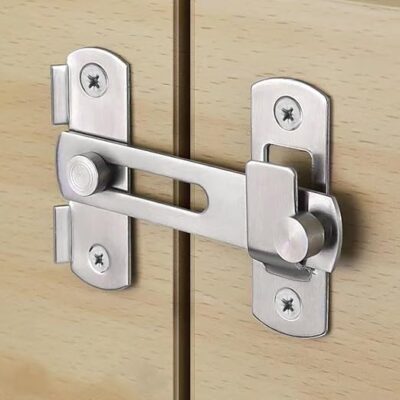 Burmy Stainless Steel Door Lock Hardware – Flip Latch Safety Bolt for Doors, Gates & Windows