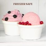 Larah by BOROSIL Ice Cream Bowl/Dessert Set – 190 ml, Set of 6 (Goldline)