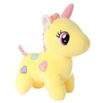 Babique Unicorn Plush Teddy – 25 cm (Yellow)