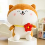 Babique Cat Flower Plush Toy – 25 cm (Pack of 1)