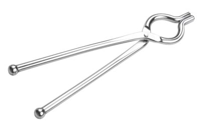 Ganesh Stainless Steel Pakkad | 8 mm Matt Finish Kitchen Sandasi/Tongs | Heavy-Duty Utensil Holder for Hot Vessels, Cookware & Pots | Durable, Rust-Free Kitchen Tool