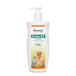 Himalaya Erina-EP Shampoo for Dogs & Cats – Anti-Tick & Flea Herbal Formula with Neem & Eucalyptus | Healthy Skin & Coat Care (450 ml)