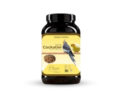 Foodie Puppies Bird Food for Cockatiels – Natural Premium Mix Seeds with Sunflower, Oats & Canary Seed | Daily Nutrition for All Life Stages (1 kg)