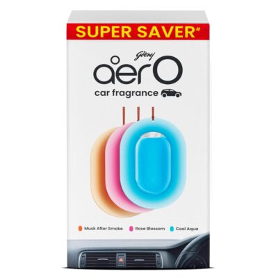 Hanging Car Air Freshener – Assorted Pack of 3 (22.5g) | Gel Lasts up to 30 days | Car Accessories