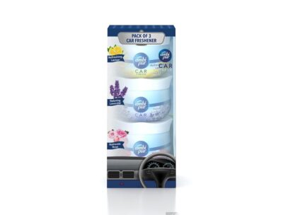 Car Freshener Gel, Pack of 3s, Value Pack Combo (75g x 3)