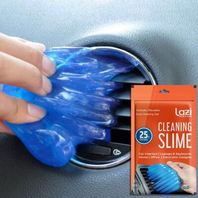 Multipurpose Car AC Vent Interior Dust Cleaning Gel Jelly Detailing Putty Cleaner Kit Universal Car Interior, Keyboard, PC, Laptop, Electronic Gadget Cleaning Kit (Pack of 1-100gm)