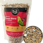 The Birds Company Premium Seed Blend of 9 Grains & Nuts – Bird Feeder Food Refill for Wild Birds, Parrots, Sparrows, Doves (450 g)