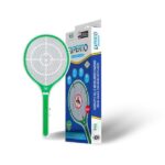 PCI EXPERTO Rechargeable Mosquito Killer Bat | 1200mAh Li-ion Battery | 90-Day Standby | USB Charging | LED Light | Made in India