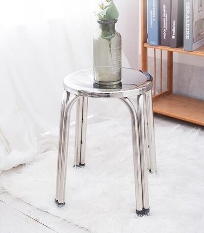 TOBY 4 Stainless Steel Chair for Industrial and Commercial/Home and Office/Salon/Warehouse/Garage/for Bathroom/Multipurpose use