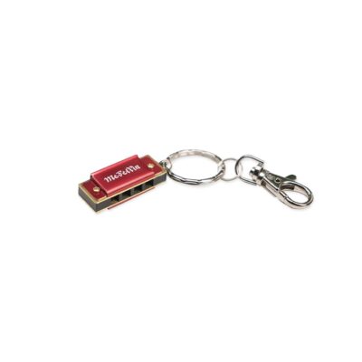 Medellin Diatonic Small Red keychain 4 hole Mouth Organ harmonica