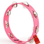UAPAN without fiber Dafla Musical Instrument I Dafla/Tambourine I Hand Percussion Musical Instrument (White_10-inch, 10 inch)