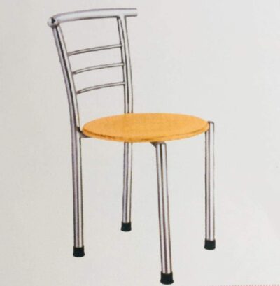 Student Study Chair Home Restaurant Dining Multipurpose with a Wooden Set Steel Chrome Wood