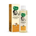 Cold Pressed Coconut Oil for Baby Massage, Skin & Hair Care | 100% Natural Baby Oil for New Born | 200ml
