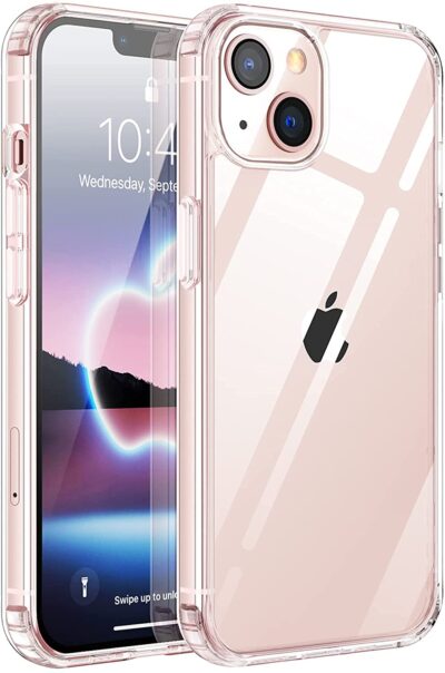 Amozo Ultra Hybrid Transparent Case for iPhone 13 (6.1")