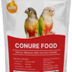 Boltz Best Bird Food for Conures – Natural Premium Seed Mix with Fruits & Vegetables – Complete Daily Nutrition for All Life Stages – 1 Kg (Pack of 1)