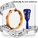 Yoshiva Hand Tambourine without Skin | Multi-Color Plastic Percussion Instrument | Lightweight Khanjari for Kids, Beginners, School Music & Bhajan | Combo Pack of 2