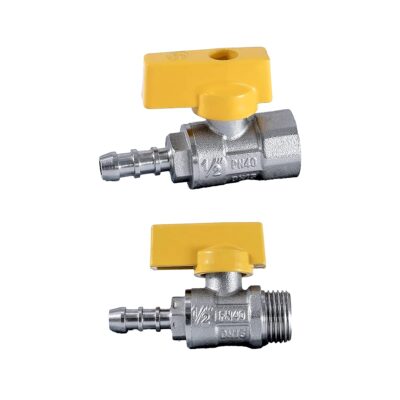 RN FORGED BRASS NOZZLE VALVE, NICKEL PLATED ART NO- 1400G&1450G_15MM (1/2") COMBO PACK OF 2