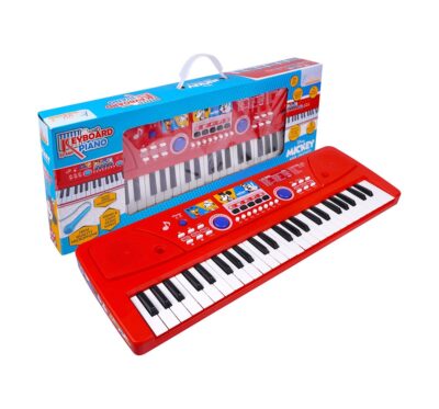 Kriiddaank Mickey Keyboard Piano 500 - Battery Operated, Musical Note Sounds, Portable and Early Leaning for Kids | Fun & Educational Toy for Kids | Safe, Engaging & Interactive Play