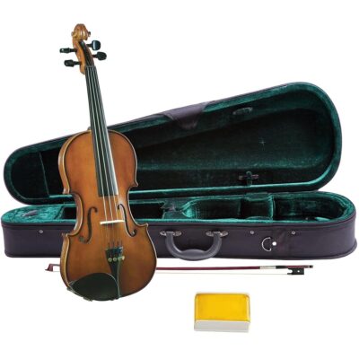 DEVICE OF URBAN INFOTECH Violin 4/4 Violin Full Size Violin Musical Instrument Acoustic Violin with Bow, Rosin, Hard Case Violin for Beginners Adults, Students, Kids Violin (Walnut)