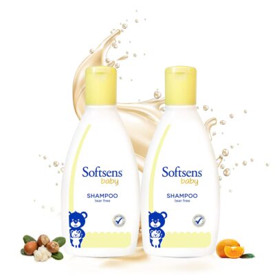 Baby TEAR FREE Shampoo | Mild, Hypoallergenic, Paraben & Sufate Free (200ml x Pack of 2)