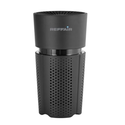 Reffair AX30 [MAX] Air Purifier for Car & Home | 3rd Gen - Type-C Cable | Plasma Ions Function | H13 True HEPA Filter with Activated Carbon | Aromatherapy Function (Black)