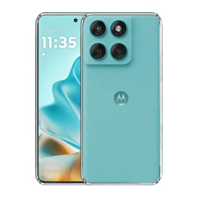 Amazon Brand – Solimo Transparent Soft Back Cover for Moto Edge 60 Fusion 5G