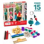 Chalk and Chuckles Keychain Dolls – Art and Craft Kit for Girls 9–12, Make 15 DIY Keychains, Creative Activity Toy, Gift for Kids Ages 8+, Teens, Adults, Perfect for Birthdays