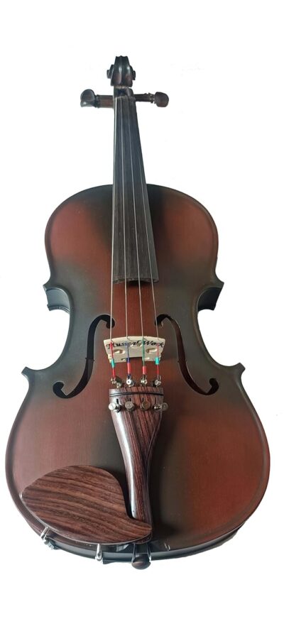 Musical Works "Premium Violin Kit for Aspiring Musicians - Handcrafted Sound, Beginner-Friendly - Includes Bow, Case, and Accessories"Sprouce Wood