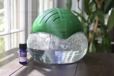 Fragair Portable Room Air Purifier Aroma Diffuser Or Humidifier Revitalizer, 500 Ml, Green
