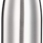 Amazon Brand – Solimo Stainless Steel Insulated Flask, 1000 ml, Silver | 24 Hr Hot & Cold | Leak Proof | Double Wall Vacuum Insulated | Rust Free | Food Grade 304 Steel | Ideal for Office, Travel & Picnic