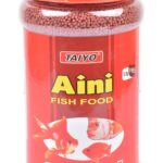 TAIYO Aini Fish Food – Fast Red, 330 g – Color Enhancing Floating Pellets for Freshwater Fish – Supports Active Behaviour, Immunity & Digestive Health