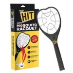 HIT Rechargeable Anti Mosquito Racquet | 3500V Instant Kill | LED Light | Aircraft-Grade ABS | 400mAh Battery | Insect Killer Bat