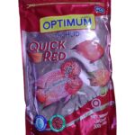 Optimum Happy Fins Cichlid Quick Red Pellet Fish Food – 300 g, Pack of 1 – Growth Formula with Astaxanthin for Color Enhancement & Head Formation