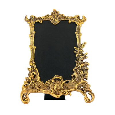 NM Aluminium Gold-Plated Tabletop Photo Frame (16x21 cm)