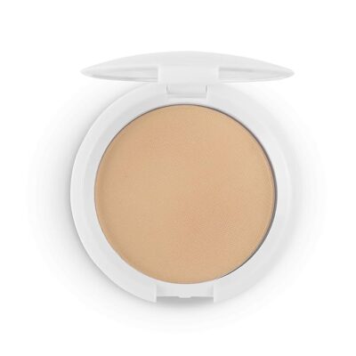 Color bar Radiant White UV Compact Powder, Shell, 9g | Lightweight | Nourishing | Enriched with Vitamin E and Vitamin C | SPF 18