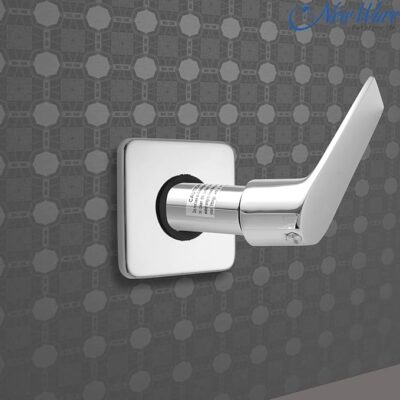 New Ware Chrome Finish Wall Concealed Cock| Flush Valve Stop Cocke for Flush Tank & Toilets |Quarter Turn Wash Basin Water supply Cock/Valve| Water On & Off Valve for Home & kitchen (15mm)