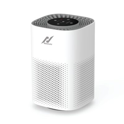 NexLev Smart Air Purifier | Home & Office Use upto 200 sq ft | True HEPA 13 Filter | Eliminate 99.99% Virus Dust Smoke Odor Pollen Allergens & Pollutants | Long Filter Life | 3 Year Warranty | AP220