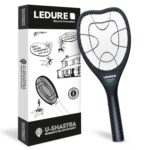 Ledure UShastra Rechargeable Mosquito Killer Racquet | 3400V Instant Kill | Shock-Proof Mesh | 500mAh Battery | 6-Month Warranty | Fly Swatter Bat