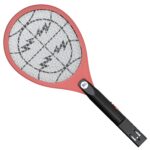 GIGAWATTS Attack Rechargeable Mosquito Killer Racket | 3500V Instant Kill | 400mAh Battery | Fly Swatter Bat | 3-Month Warranty