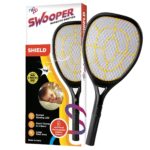 NIPPO Swooper Shield Rechargeable Mosquito Killer Bat | Fast Charging | Long-Lasting Li-Ion Battery | LED Light | Shock-Proof | 6-Month Warranty
