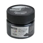 BRUSTRO Artists Compressed Charcoal Powder 100 ml. | Richest Black Tone, Ideal for Layering, Shading, Drawing, Sketching, Mixed Media Art, Fine Art Students, Professionals.