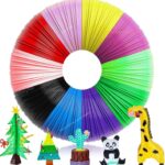 10 Colors - 3D Pen Filament - 5meter Each - 3D Pen Refill - 3D Printing Filament PLA Material for 3D Drawing and Printing - 3D Pen Wire