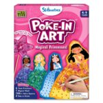 Skillmatics Poke-in Art - Magical Princesses, Mess-Free Fun for Kids, DIY Craft Kits, Creative Activity, Gifts for Girls & Boys Ages 4, 5, 6, 7, 8, 9