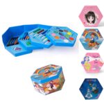 ARTLABEL 46 Pc Drawing Art Set With Water Color Pencils Crayons Sketch Pens For Kids Children-Best For Birthday Return Gifts (Print May Vary|Pack Of 1),(Pink/Blue/Assorted Color)