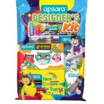 Apsara Wood Designer's Kit|Non-Toxic & Child Safe|Attractively Packaged|Ideal & Birthday Gift Pack|Drawing Kit for Artists|Kids Gifting Set|Complete Art Set|Fun Children's Gift|Pack of 1, Blue