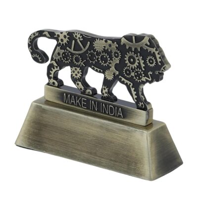 True-Ally Make in India Metal Paperweight – Mehndi Design