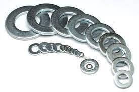 6mm Zinc-Plated Mild Steel Plain Washers – 10mm OD x 6.5mm ID x 1.2mm Thick (Pack of 10)