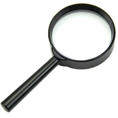 50mm Real Glass Magnifying Lens for Reading & Close-Up Work