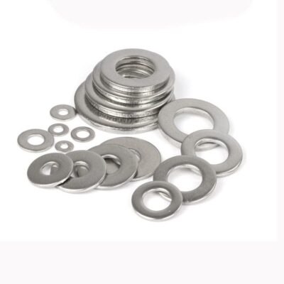 Rely VP Industries M8 Stainless Steel Flat Washers (25 Pcs)