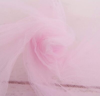 VRB Dec™ 5m Light Pink Net Fabric for Decoration & Gift Packing